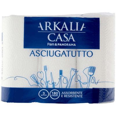 PAM Qualità per te Asciugatutto 2 Veli 3 Rotoli – immagine 11
