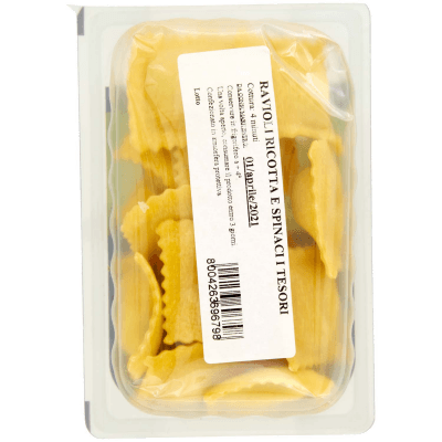 I TESORI Ravioli Ricotta e Spinaci 125 g – immagine 11