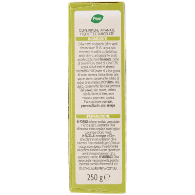 PAM PANORAMA Olive all'Ascolana surgelate 250 g – immagine 10