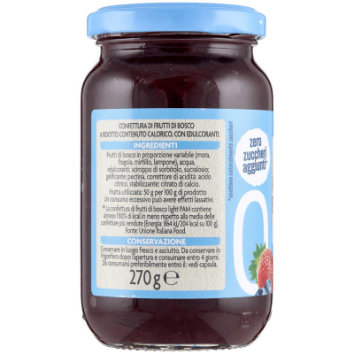 PAM Confettura Frutti di Bosco Light* 270 g – immagine 10