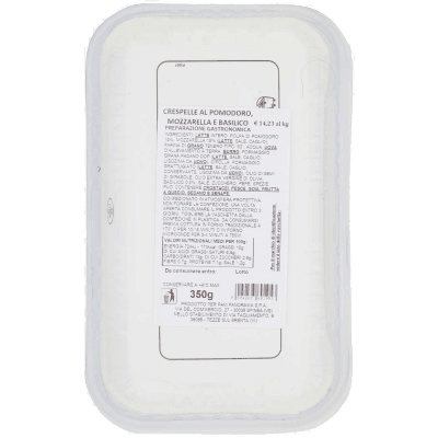 FRESCHE BONTA' Crespelle al Pomodoro, Mozzarella e Basilico 350 g – immagine 11