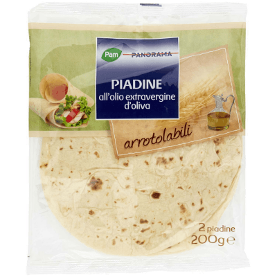 PAM PANORAMA Piadine all'olio extravergine d'oliva 2 piadine 200 g – immagine 9