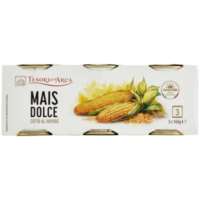 TESORI DELL'ARCA Mais Dolce 3 x 160 g – immagine 9