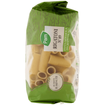 PAM Rigatoni N° 89 Pasta di Semola di Grano Duro 500 g – immagine 12