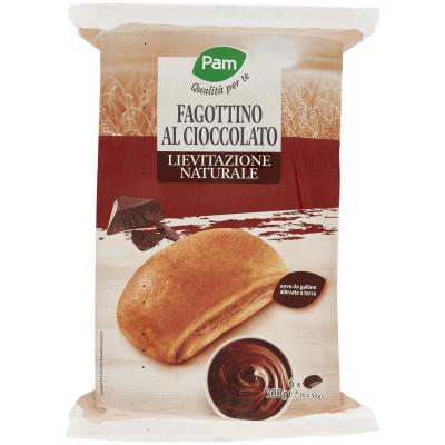 PAM PANORAMA Fagottino con crema al cioccolato 300g (50g x 6) – immagine 9