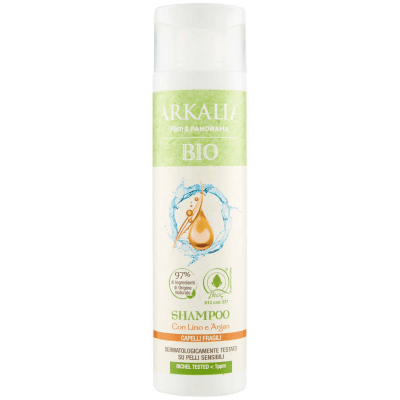 ARKALIA BIO Shampoo con Lino e Argan Capelli Fragili 250 ml – immagine 9