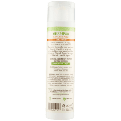 ARKALIA BIO Shampoo con Lino e Argan Capelli Fragili 250 ml – immagine 11