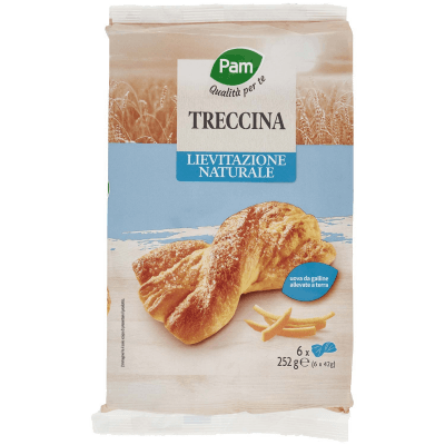 PAM PANORAMA Treccina 252g (42g x 6) – immagine 9