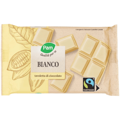 PAM Qualità per te Bianco tavoletta di cioccolato 100 g – immagine 9