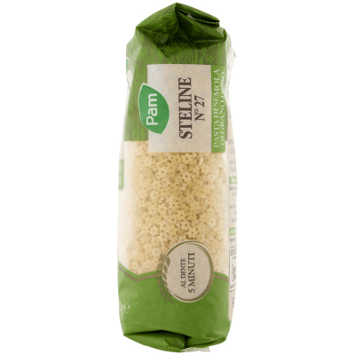 PAM Stelline N° 27 Pasta di Semola di Grano Duro 500 g – immagine 12
