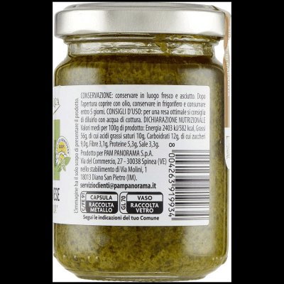 TESORI DELL'ARCA Pesto alla Genovese con "Basilico Genovese D.O.P." 130 g – immagine 12
