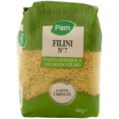 PAM Filini N° 7 Pasta di Semola di Grano Duro 500 g – immagine 9