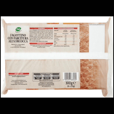 PAM PANORAMA Fagottino con farcitura all'albicocca 300g (50g x 6) – immagine 11