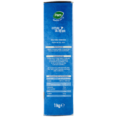 PAM Qualità per te Riso Roma parboiled 1 Kg – immagine 12