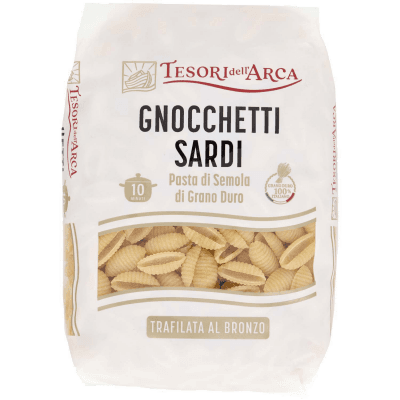 TESORI DELL'ARCA Pasta di Semola di Grano Duro Gnocchetti Sardi 500 g – immagine 9