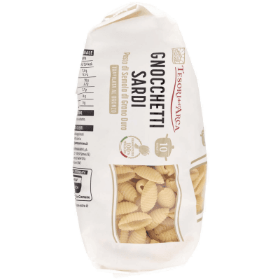 TESORI DELL'ARCA Pasta di Semola di Grano Duro Gnocchetti Sardi 500 g – immagine 10