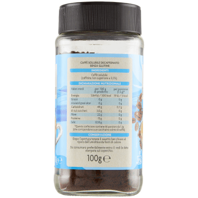 PAM Qualità per te Caffè Solubile decaffeinato 100 g – immagine 12