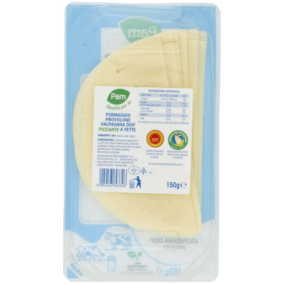 PAM Qualità per te Formaggio a Fette Provolone Valpadana DOP piccante 150 g – immagine 11