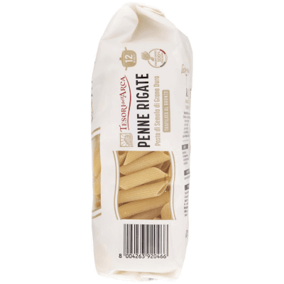 TESORI DELL'ARCA Pasta di Semola di Grano Duro Penne Rigate 500 g – immagine 12