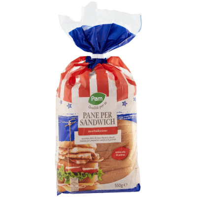 PAM Qualità per te Pane per Sandwich morbidissimo 550 g – immagine 9