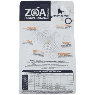 ZOA PREMIUM Junior 1-16 mesi esigente ricco in pollo fresco e patate 800 g – immagine 11