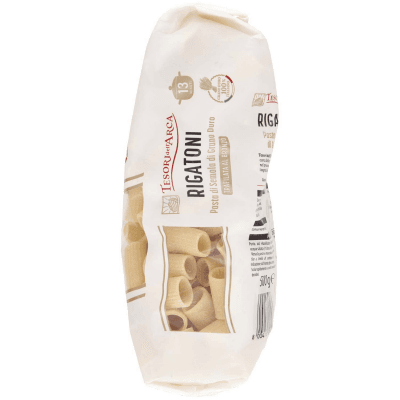 TESORI DELL'ARCA Pasta di Semola di Grano Duro Rigatoni 500 g – immagine 12
