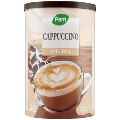 PAM Qualità per te Cappuccino solubile 250 g – immagine 9