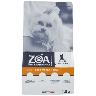 ZOA PREMIUM Adult mini <10kg light ricco in pollo fresco e riso 1,5 kg – immagine 9