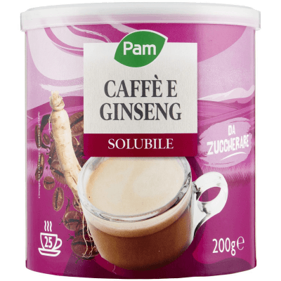 PAM Caffè e Ginseng Solubile 200 g – immagine 9