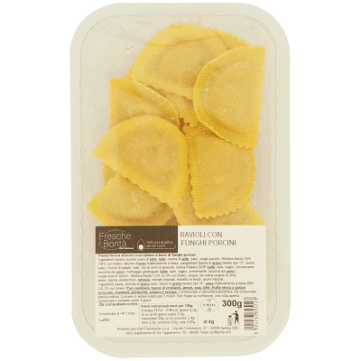 FRESCHE BONTÀ Ravioli con Funghi Porcini 300 g – immagine 9