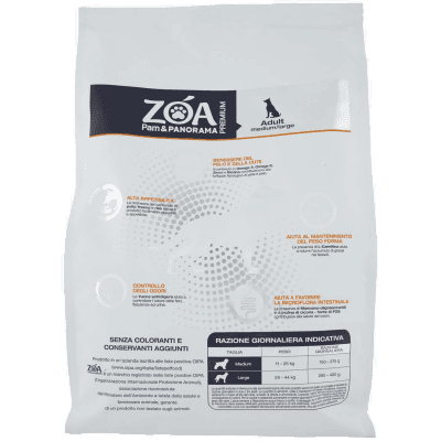 ZOA PREMIUM Adult medium/large ricco in pollo fresco e riso 3 kg – immagine 11