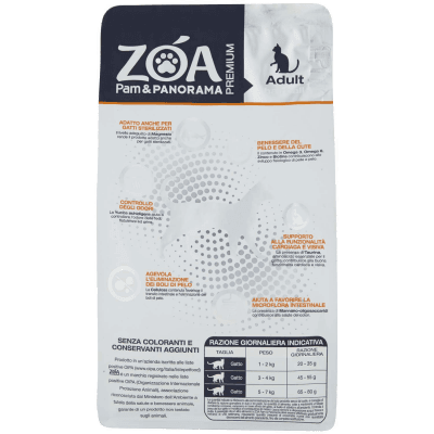 ZOA PREMIUM Adult hairball ricco in pollo fresco e riso 400 g – immagine 11