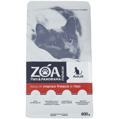 ZOA PREMIUM Adult gusti difficili ricco in manzo fresco e riso 400 g – immagine 9
