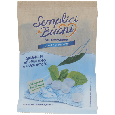 SEMPLICI E BUONI Senza Zuccheri Caramelle al Mentolo e Eucalipto 70 g – immagine 9