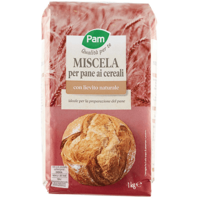 PAM PANORAMA Miscela per Pane ai Cereali 1 kg – immagine 9