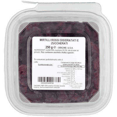 PAM Mirtilli Rossi Disidratati 250 g – immagine 11