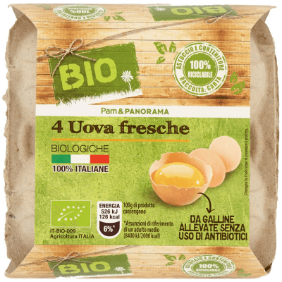 BIO 4 Uova fresche Biologiche 220 g – immagine 9