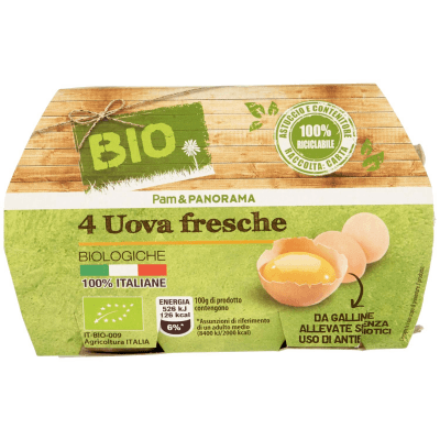 BIO 4 Uova fresche Biologiche 220 g – immagine 13