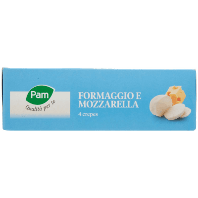 PAM Qualità per te Formaggio e Mozzarella 4 crepes surgelate 4 x 62,5 g – immagine 13