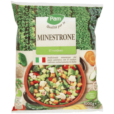 PAM PANORAMA Minestrone surgelato 1 kg – immagine 9