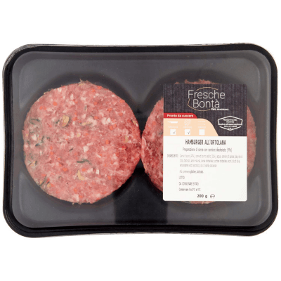FRESCHE BONTÁ Hamburger all'Ortolana 200 g – immagine 9