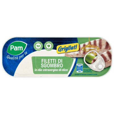PAM Qualità per te Filetti di Sgombro in olio extravergine di oliva 120 g – immagine 9
