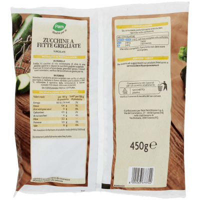PAM Qualità per te Zucchine Grigliate a fette Surgelate 450 g – immagine 11