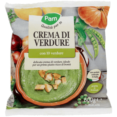 PAM Qualità per te Crema di Verdure con 10 verdure Surgelata 600 g – immagine 9