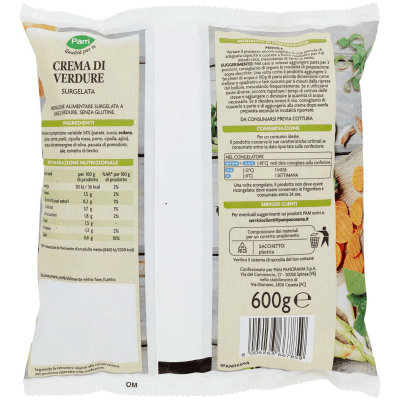 PAM Qualità per te Crema di Verdure con 10 verdure Surgelata 600 g – immagine 11