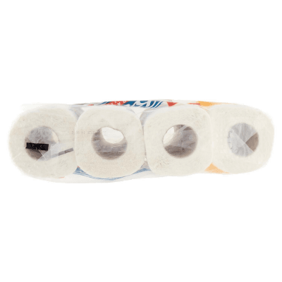 Asciugatutto 4 rotoli 2 veli pura cellulosa 100% bianco – immagine 13