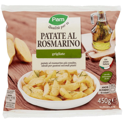 PAM Qualità per te Patate al Rosmarino grigliate Surgelate 450 g – immagine 9