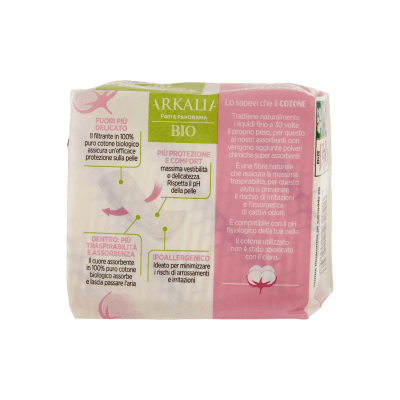 ARKALIA BIO Proteggi Slip Cotone Biologico Ripiegati in Bustina 24 pz – immagine 11