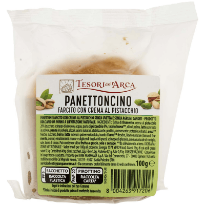 PAM Qualità per te Panettoncino Farcito con crema di pistacchio 100 g – immagine 9