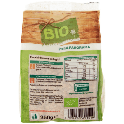 BIO Fiocchi di avena Biologici 350 g – immagine 11
